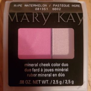 Ripe watermelon mineral cheek color duo